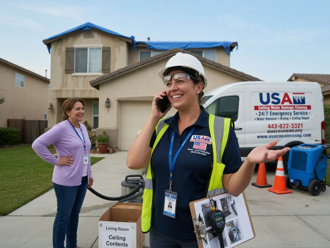 Ceiling Water Damage Restoration Royse City, TX FAQs